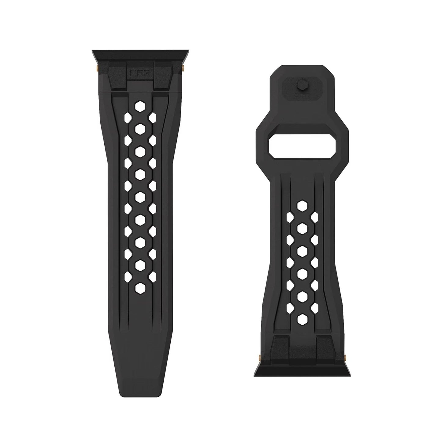 UAG iWatch Strap Premium Sport Breathable Monarch Band for iWatch 44/45/46/49MM - Full Black