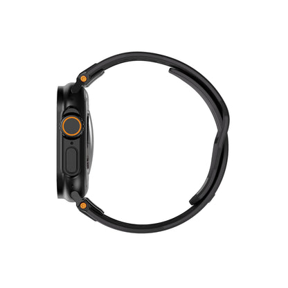 UAG iWatch Strap Premium Sport Breathable Monarch Band for iWatch 44/45/46/49MM - Full Black
