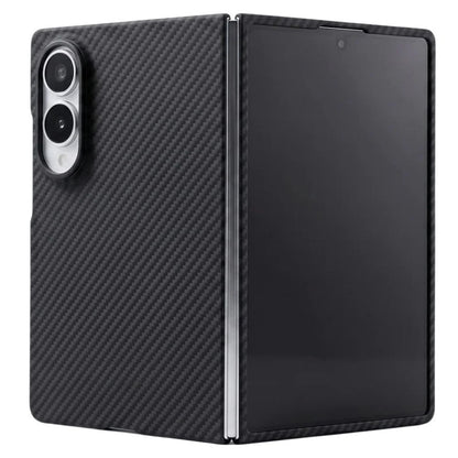 Samsung Z Fold8 Carbon Case, Super Slim 0.8mm Anti-Scratch Shockproof Cover with Magsafe - Black