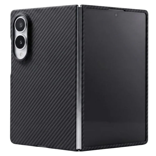 Samsung Z Fold8 Carbon Case, Super Slim 0.8mm Anti-Scratch Shockproof Cover with Magsafe - Black