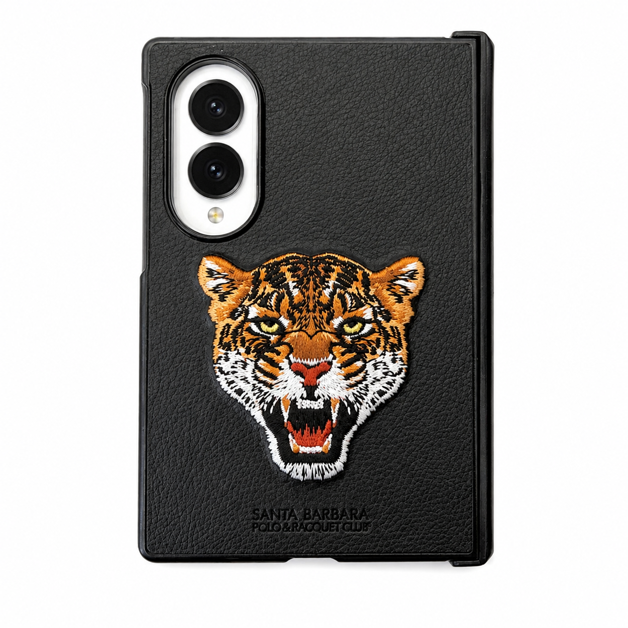 Samsung Z Fold8 Original Santa Barbara Polo Requite Club Leather Case Savana Series - Leopard