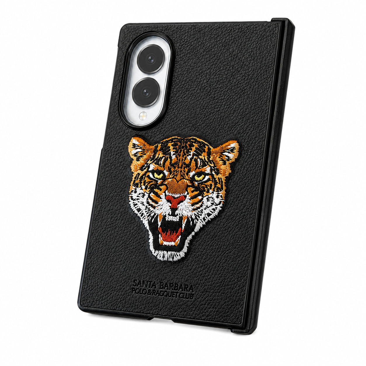 Samsung Z Fold8 Original Santa Barbara Polo Requite Club Leather Case Savana Series - Leopard