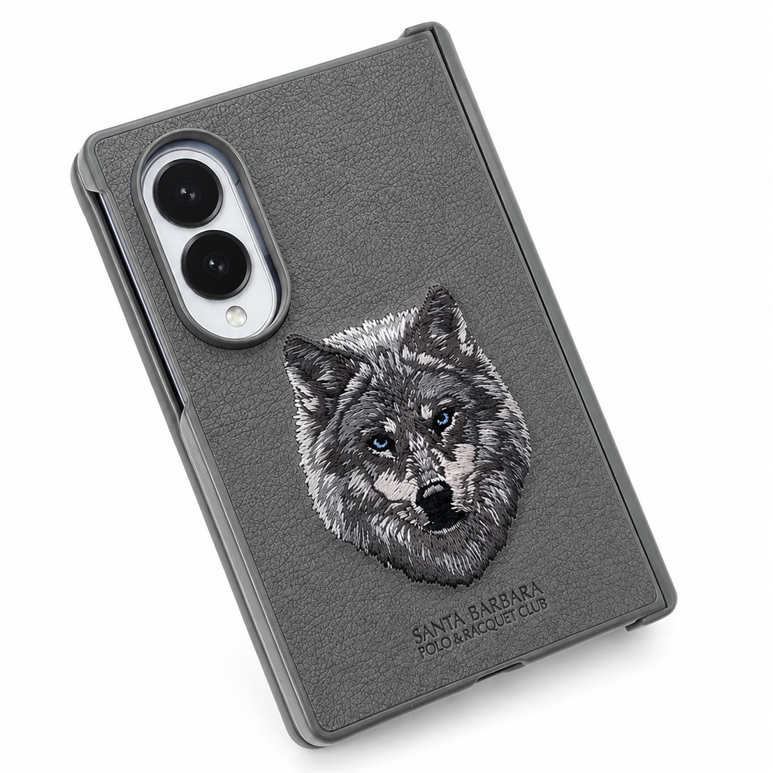 Samsung Z Fold8 Original Santa Barbara Polo Requite Club Leather Case Savana Series - Wolf