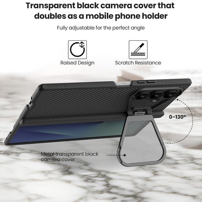Samsung Z Fold8 Ultra Nillkin Case, CamShield Prop Series Metal Camera Kickstand with Hinge Protection & Magsafe