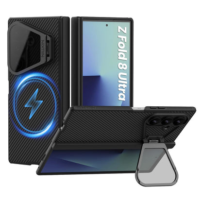 Samsung Z Fold8 Ultra Nillkin Case, CamShield Prop Series Metal Camera Kickstand with Hinge Protection & Magsafe