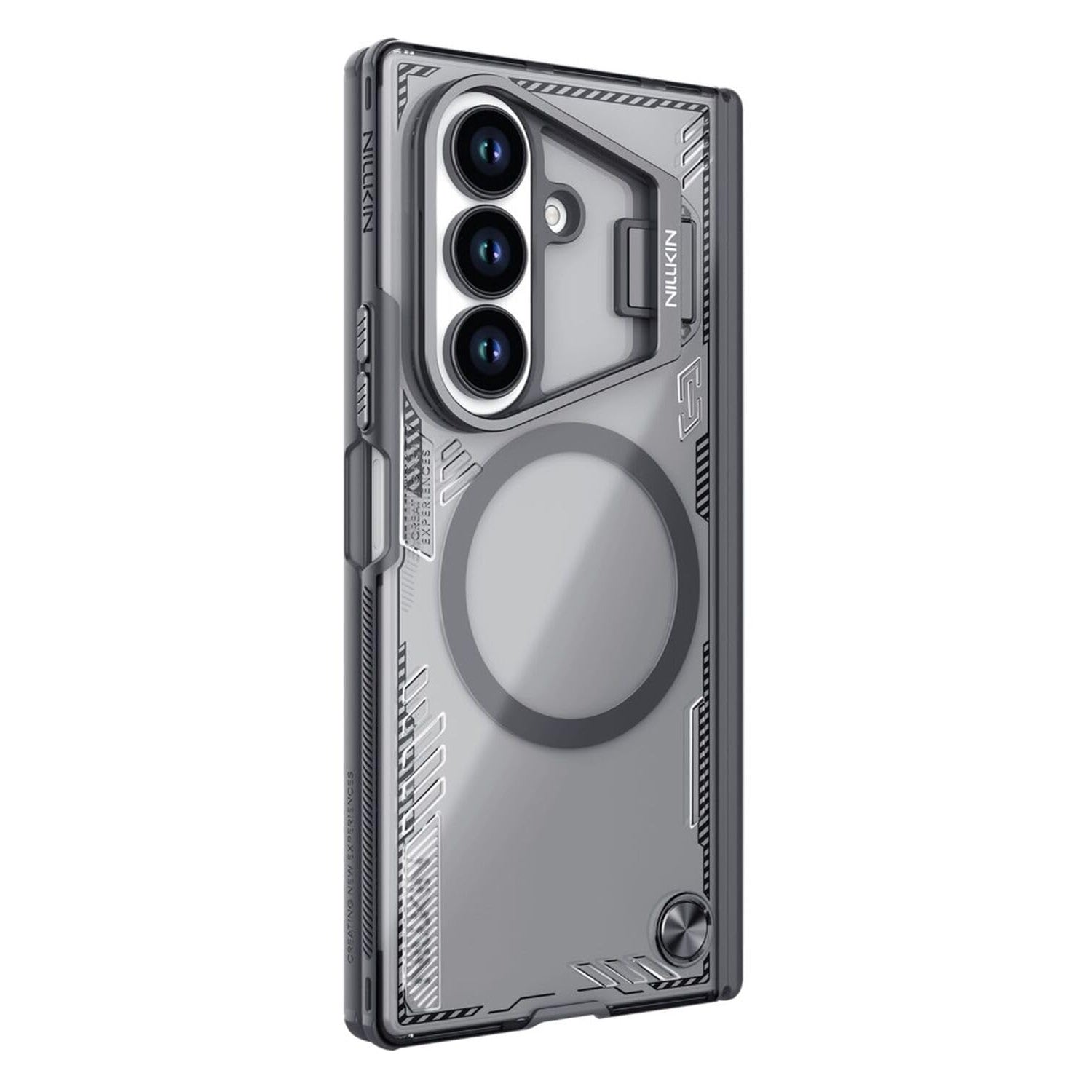 Samsung Z Fold8 Ultra Nillkin ICE-BLADE Series Corner Air Bags + Aluminum Camera Protect Stand Case with Magsafe