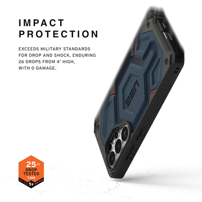 Samsung Galaxy S26 Ultra UAG Case, Monarch Pro Kevlar Series  Rugged Armor Cover with Magsafe - Blue
