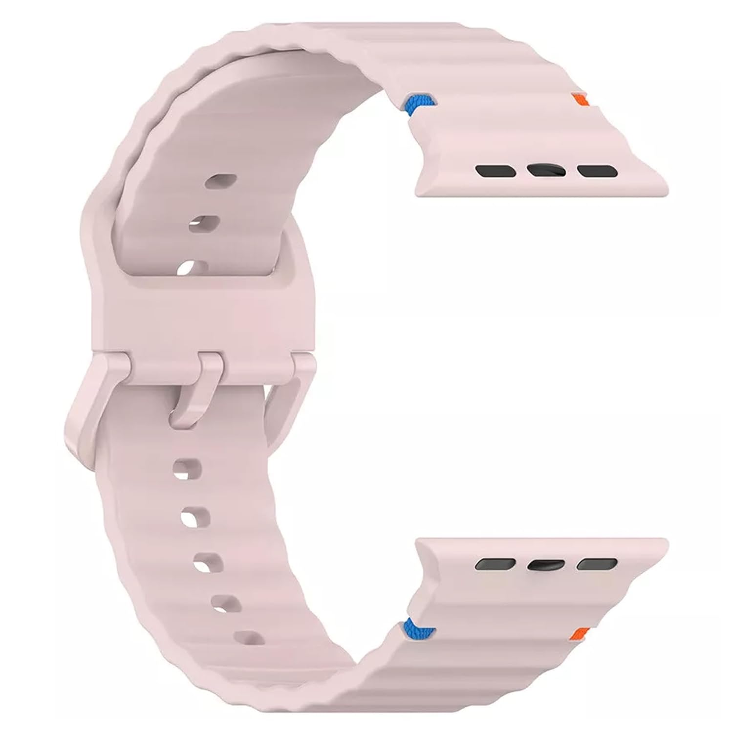 Sport Straps Silicone Waterproof Wristband iWatch Band for (42-44-45-46-49 MM) - Pink