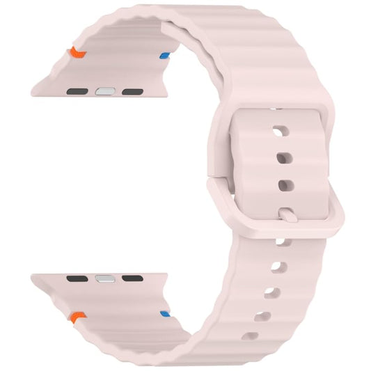 Sport Straps Silicone Waterproof Wristband iWatch Band for (42-44-45-46-49 MM) - Pink