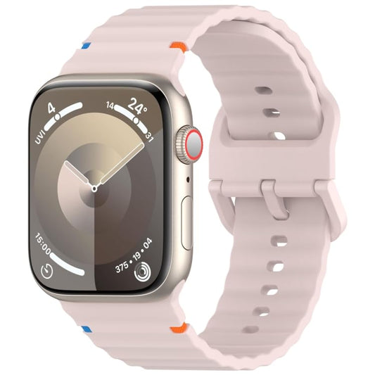 Sport Straps Silicone Waterproof Wristband iWatch Band for (42-44-45-46-49 MM) - Pink