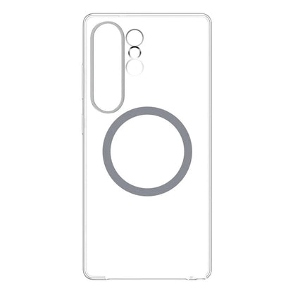 
Samsung Galaxy S26 Ultra Anti-Yellowing Crystal Clear Magsafe Case with Metalic Button & Camera Ring
