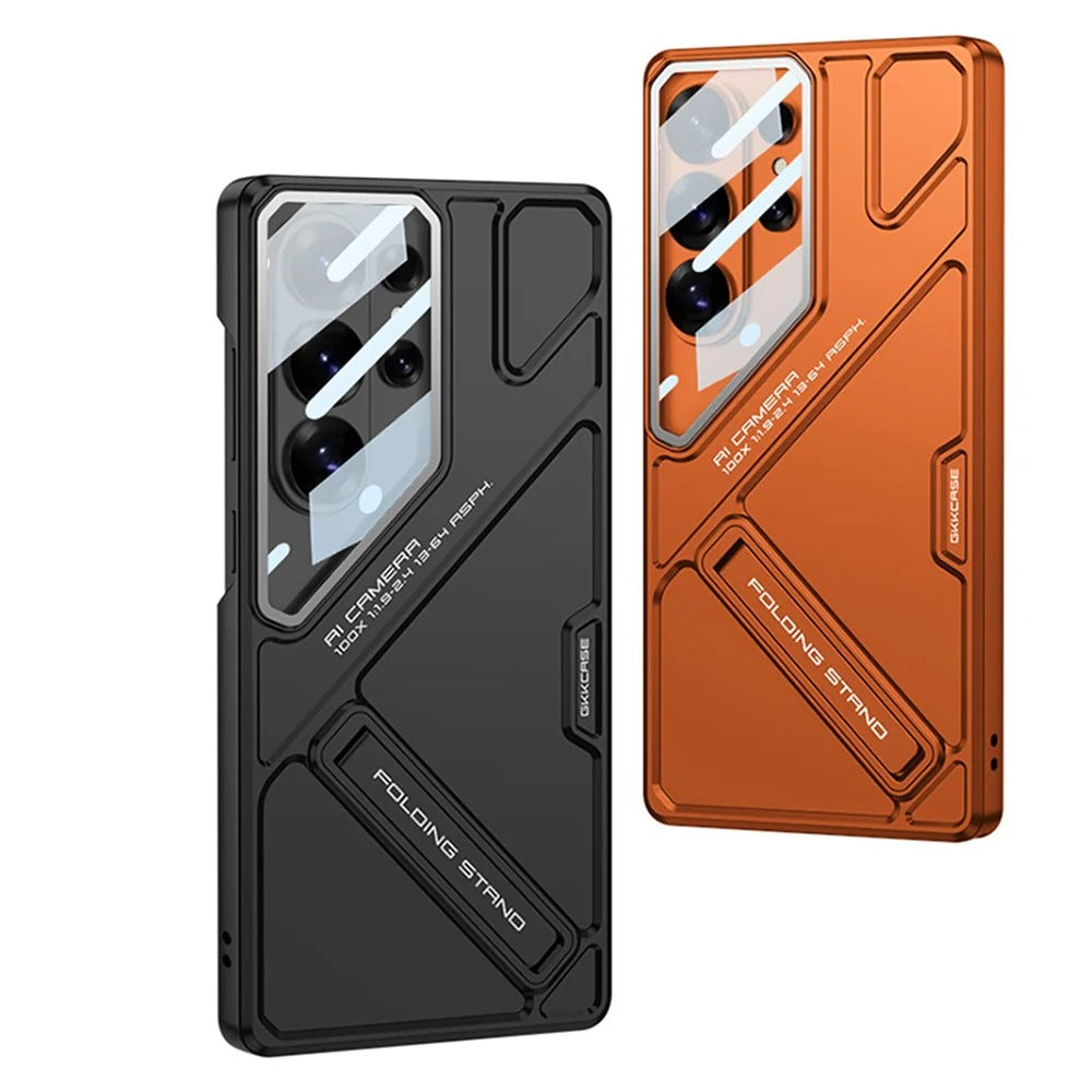 Samsung Galaxy S26 Ultra Gkk Kickstand Case, Hard PC with Panorama Shield Lens with Stand Cover (4 Colors)
