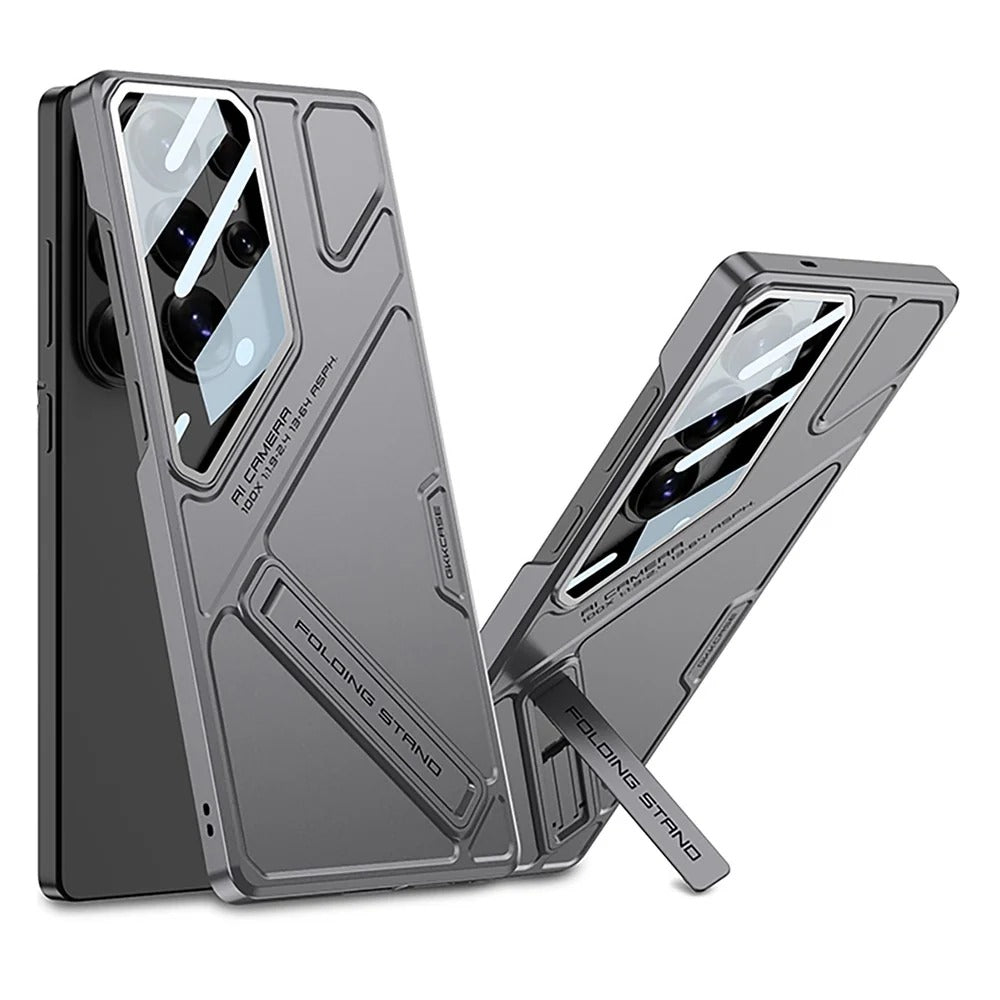 Samsung Galaxy S26 Ultra Gkk Kickstand Case, Hard PC with Panorama Shield Lens with Stand Cover (4 Colors)