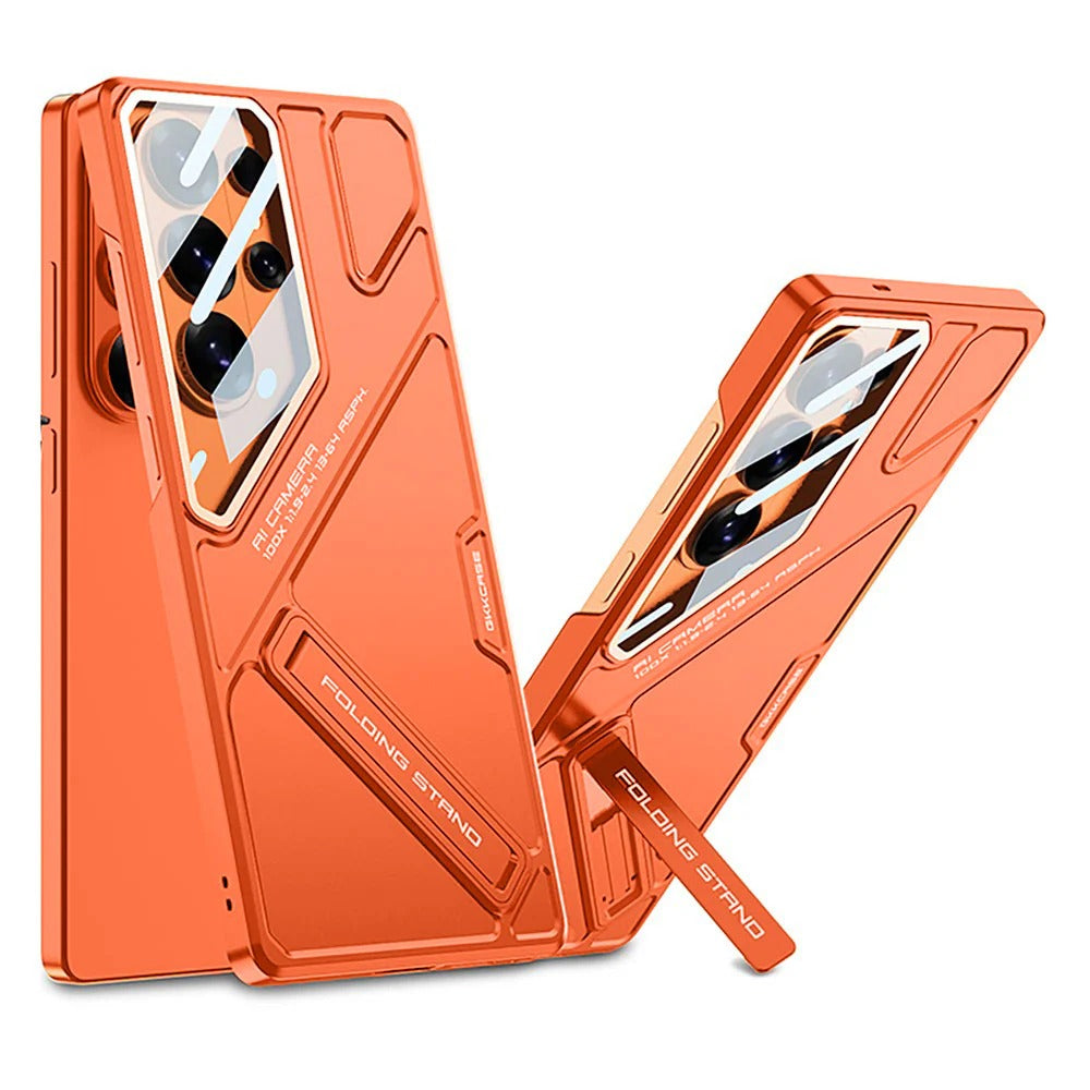 Samsung Galaxy S26 Ultra Gkk Kickstand Case, Hard PC with Panorama Shield Lens with Stand Cover (4 Colors)