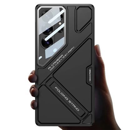 Samsung Galaxy S26 Ultra Gkk Kickstand Case, Hard PC with Panorama Shield Lens with Stand Cover (4 Colors)