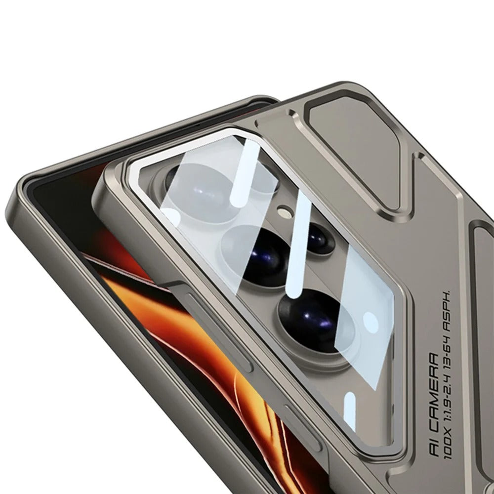 Samsung Galaxy S26 Ultra Gkk Kickstand Case, Hard PC with Panorama Shield Lens with Stand Cover (4 Colors)