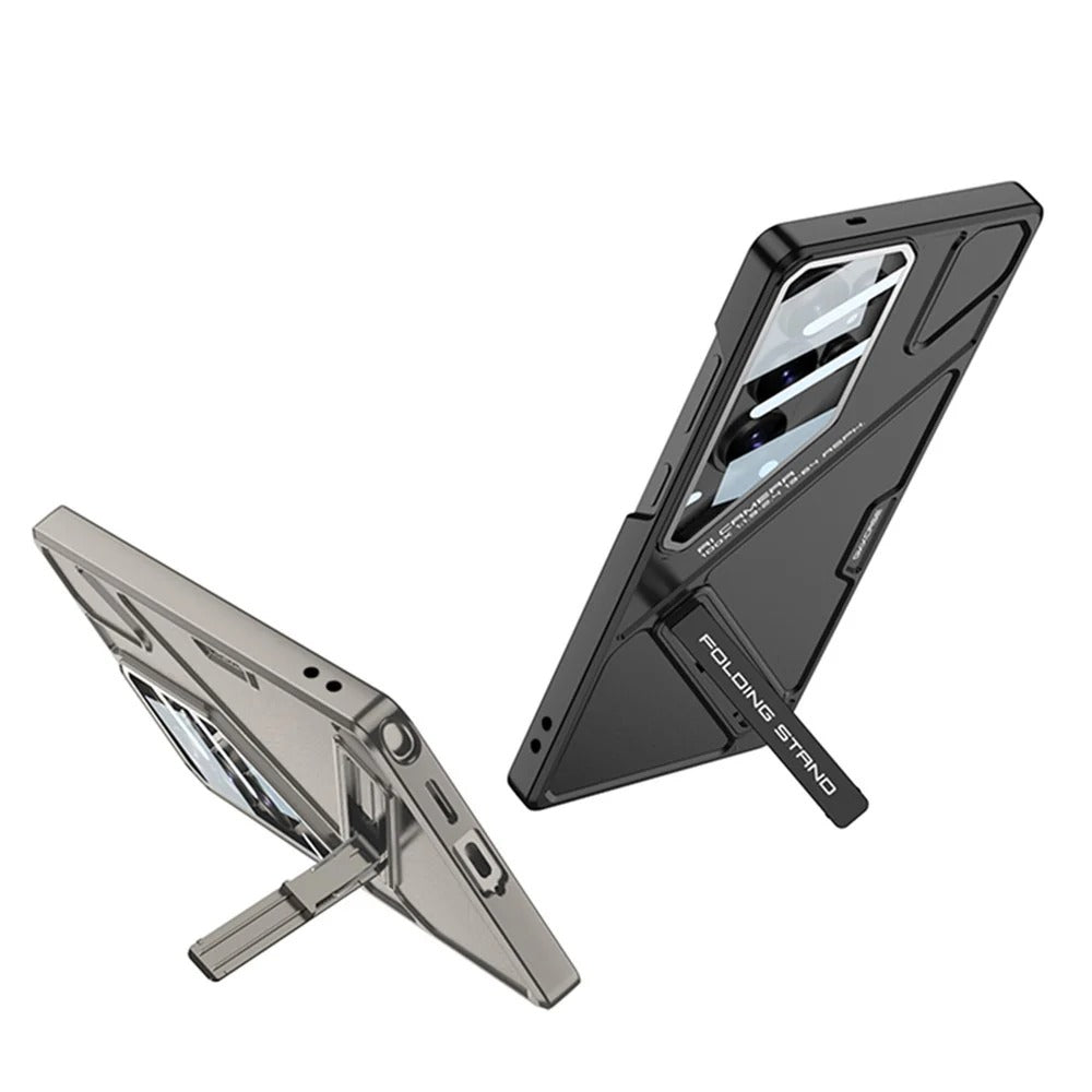 Samsung Galaxy S26 Ultra Gkk Kickstand Case, Hard PC with Panorama Shield Lens with Stand Cover (4 Colors)