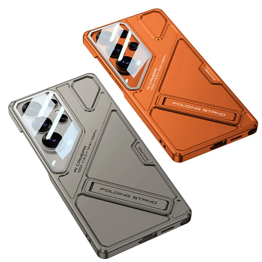 Samsung Galaxy S26 Ultra Gkk Kickstand Case, Hard PC with Panorama Shield Lens with Stand Cover (4 Colors)