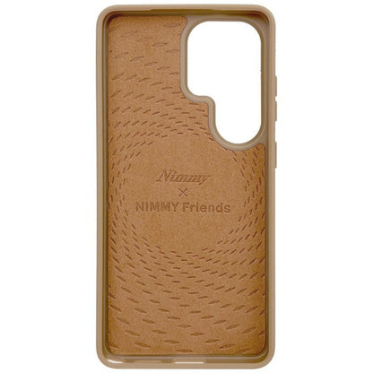 Samsung Galaxy S26 Ultra Nimmy Case, Swag Dog 3D Embroidery Swag Dog Real Chain Case - Brown