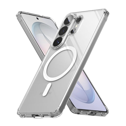 Samsung Galaxy S26 Ultra Crystal Clear Soft TPU Transparent Magsafe Cover with Camera Protection