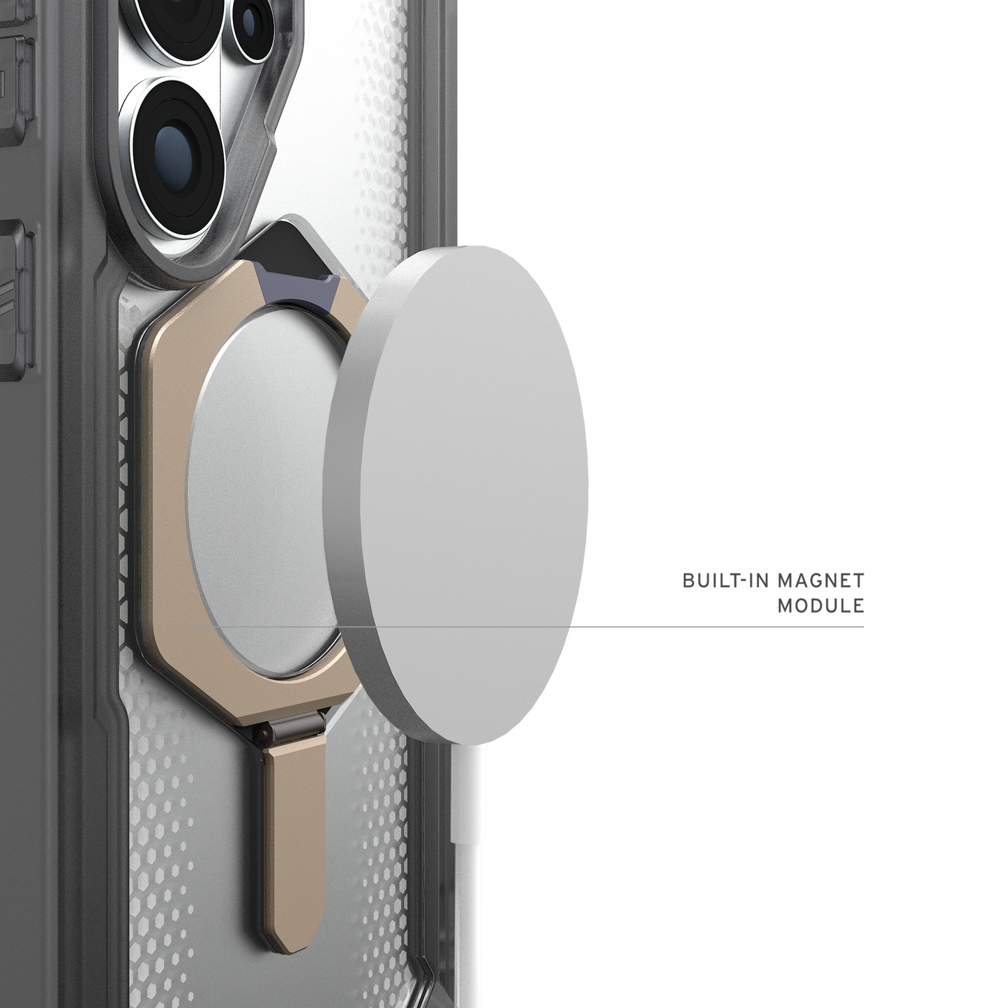 Samsung Galaxy S26 Ultra UAG Cover, Plasma XTE Series Magnetic Ring Holder, Kickstand with Magsafe - Grey