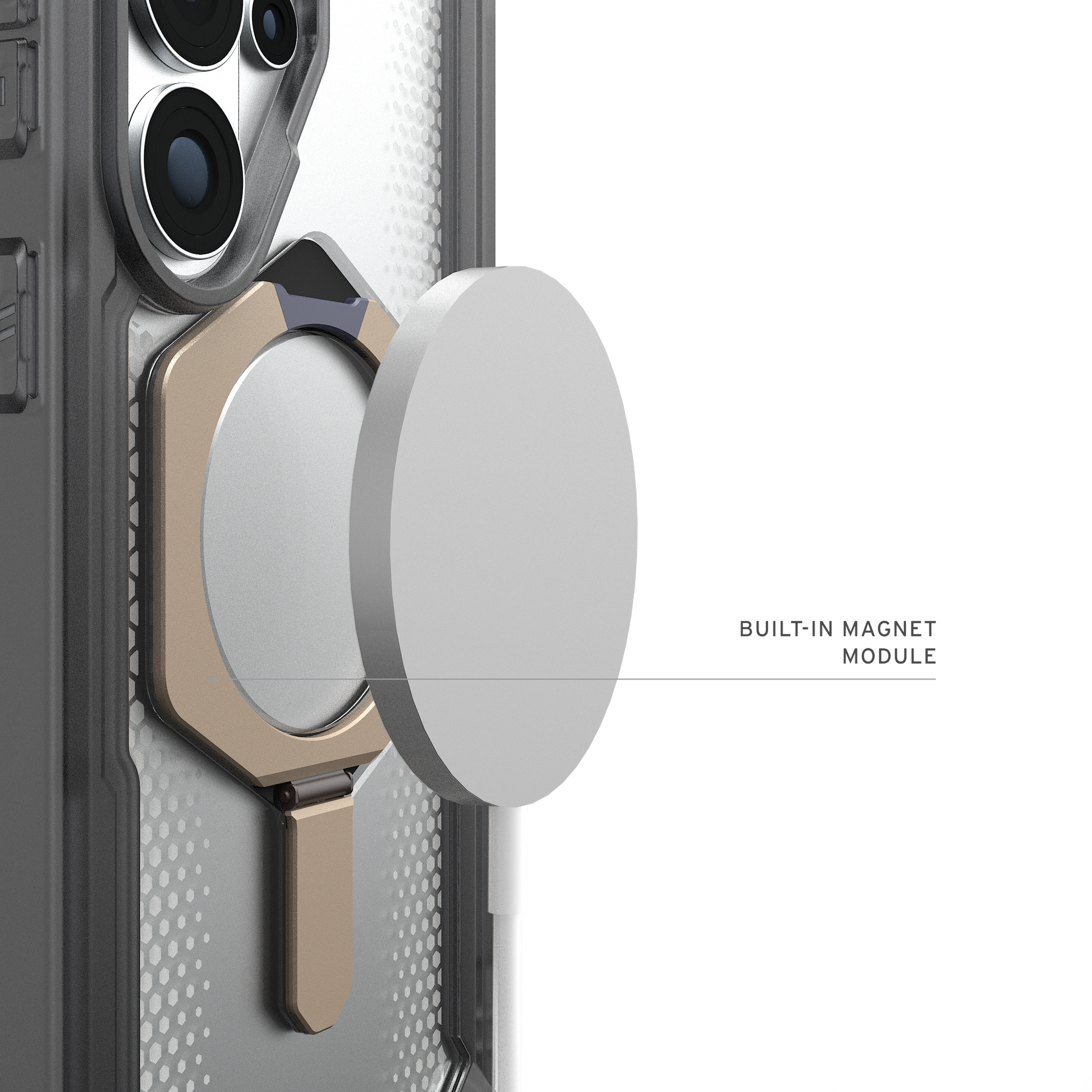 Samsung Galaxy S26 Ultra UAG Cover, Plasma XTE Series Magnetic Ring Holder, Kickstand with Magsafe - Grey