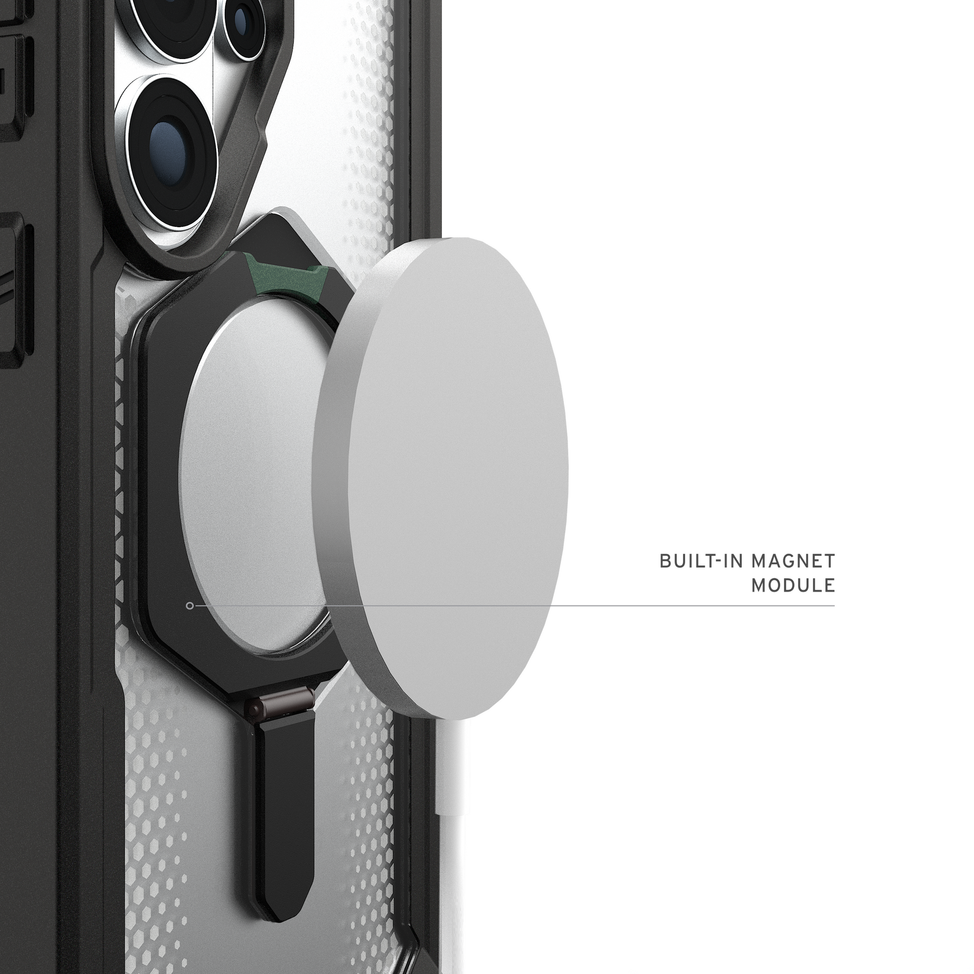 Samsung Galaxy S26 Ultra UAG Cover, Plasma XTE Series Magnetic Ring Holder, Kickstand with Magsafe - ICE