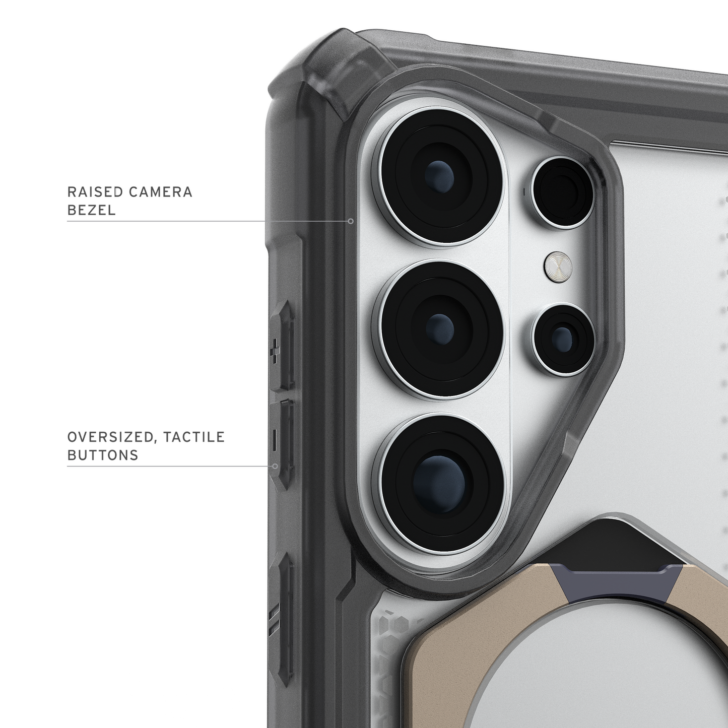 Samsung Galaxy S26 Ultra UAG Cover, Plasma XTE Series Magnetic Ring Holder, Kickstand with Magsafe - Grey