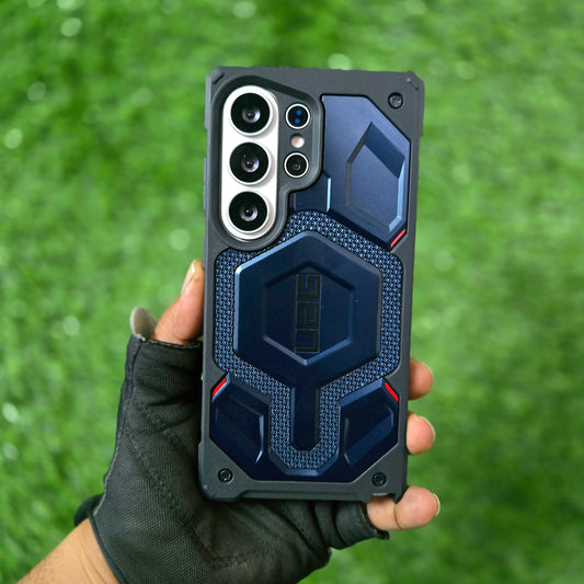 Samsung Galaxy S26 Ultra UAG Case, Monarch Pro Series Kevlar Series Rugged Armor Cover with Magsafe - blue