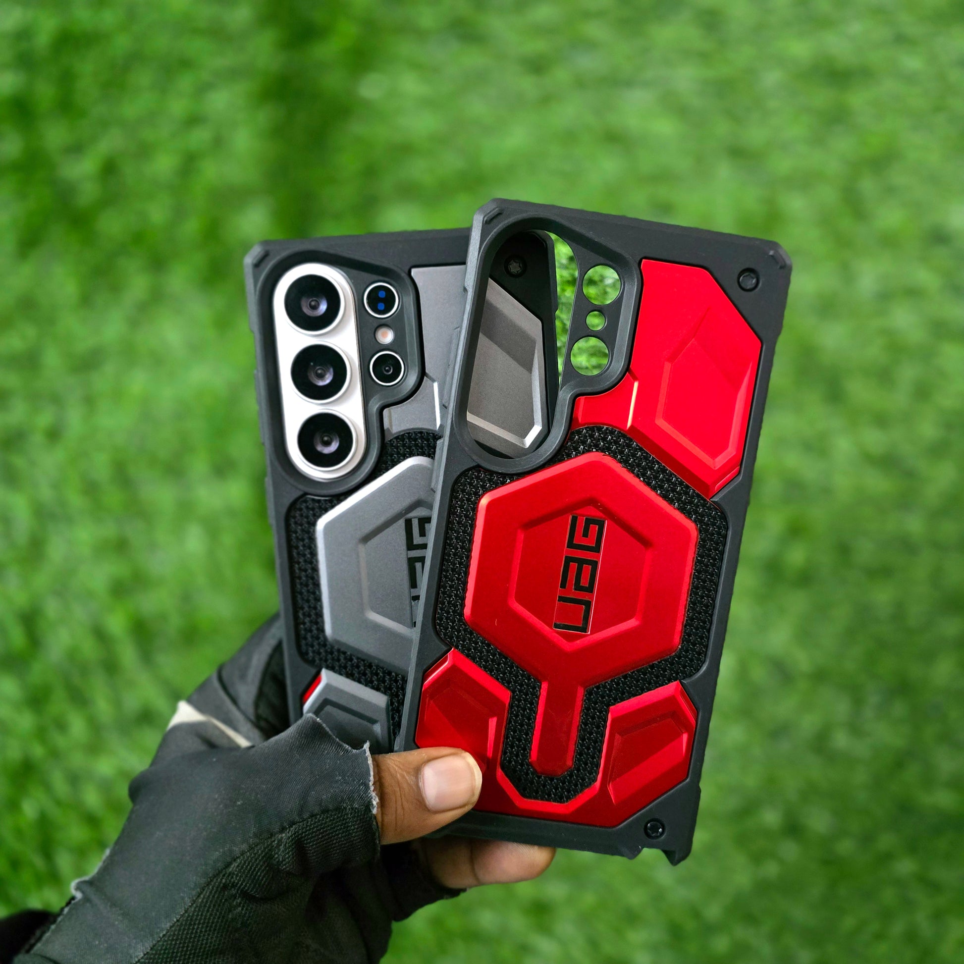 Samsung Galaxy S26 Ultra UAG Case, Monarch Pro Series Kevlar Series Rugged Armor Cover with Magsafe - Red