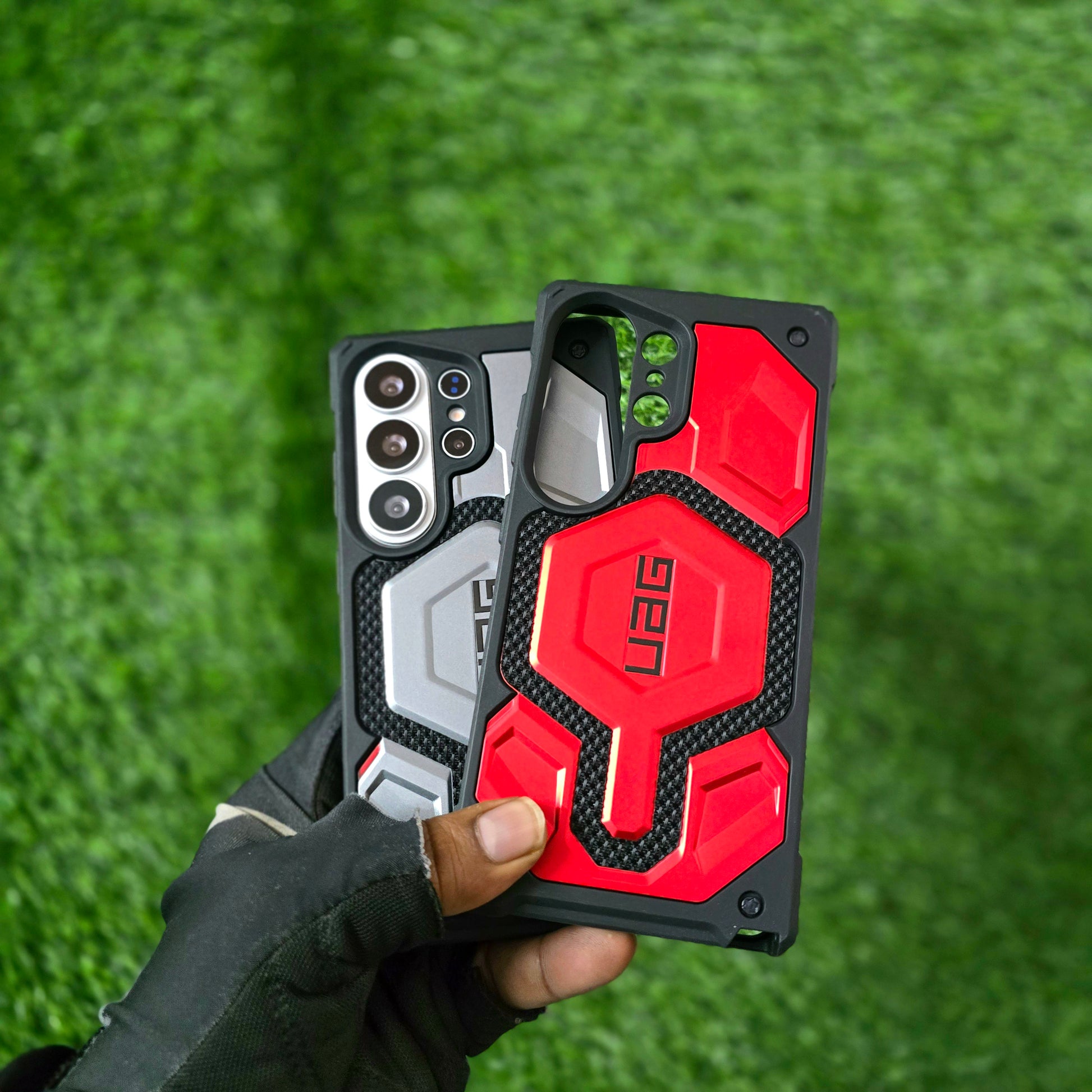 Samsung Galaxy S26 Ultra UAG Case, Monarch Pro Series Kevlar Series Rugged Armor Cover with Magsafe - Red