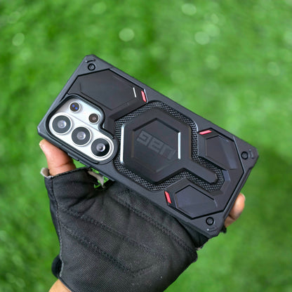 Samsung Galaxy S26 Ultra UAG Case, Monarch Pro Series Kevlar Series Rugged Armor Cover with Magsafe - Black (Open Cut)