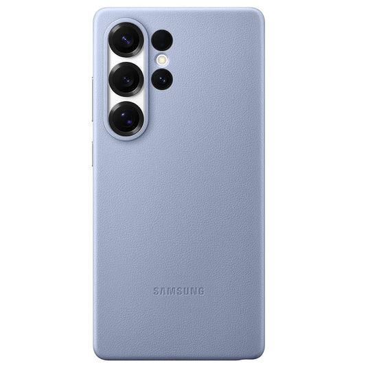 Samsung Galaxy S26 Ultra Leather Case, Kindsuit Leather Back Cover - SkyBlue
