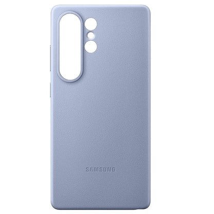 Samsung Galaxy S26 Ultra Leather Case, Kindsuit Leather Back Cover - SkyBlue