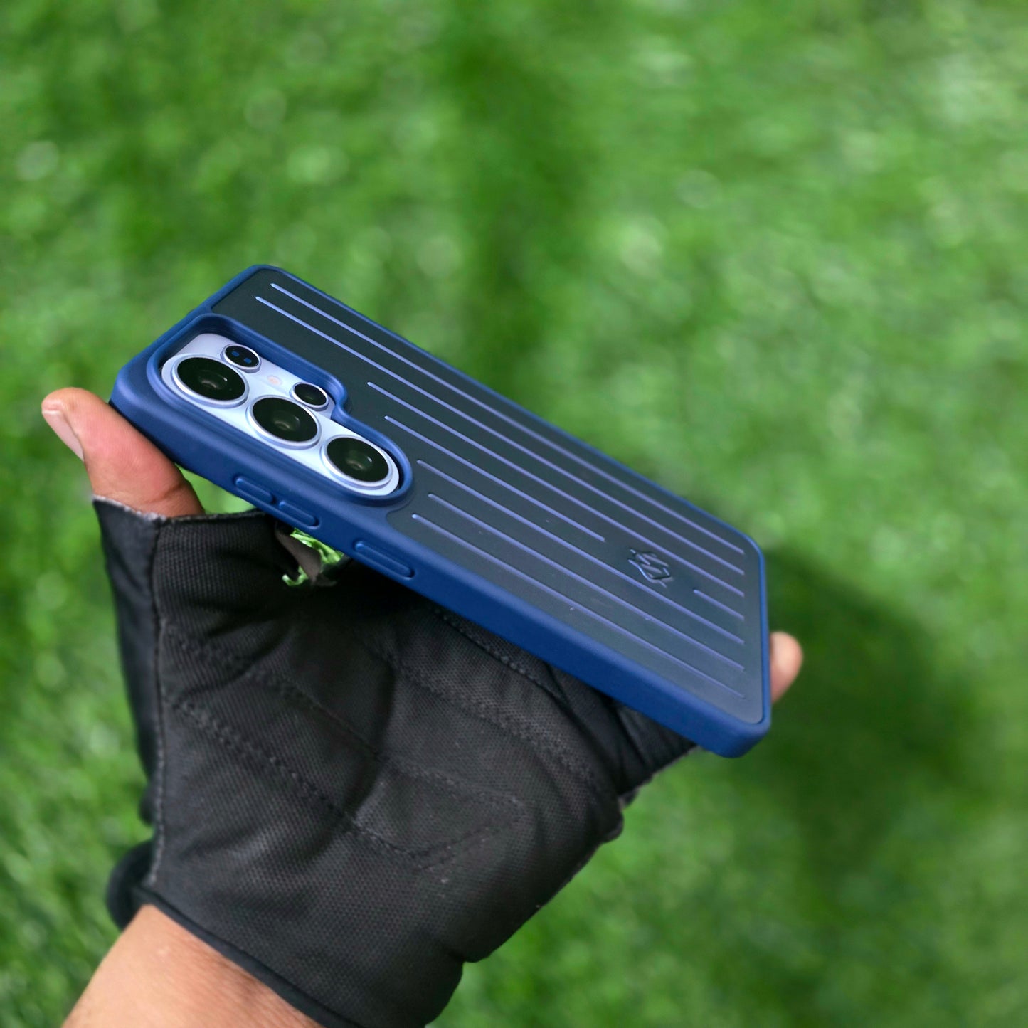 Samsung Galaxy S26 Ultra RIMOWA Minimalist Luxury Luggage Style Case - Blue
