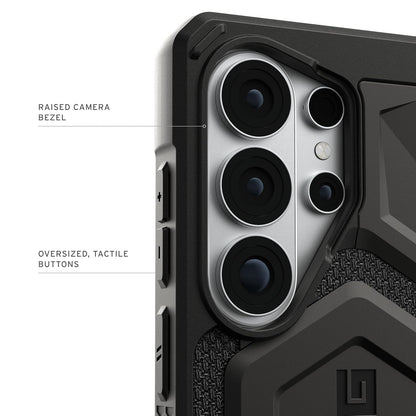 Samsung Galaxy S26 Ultra UAG Case, Monarch Pro Kevlar Series  Rugged Armor Cover with Magsafe - Black