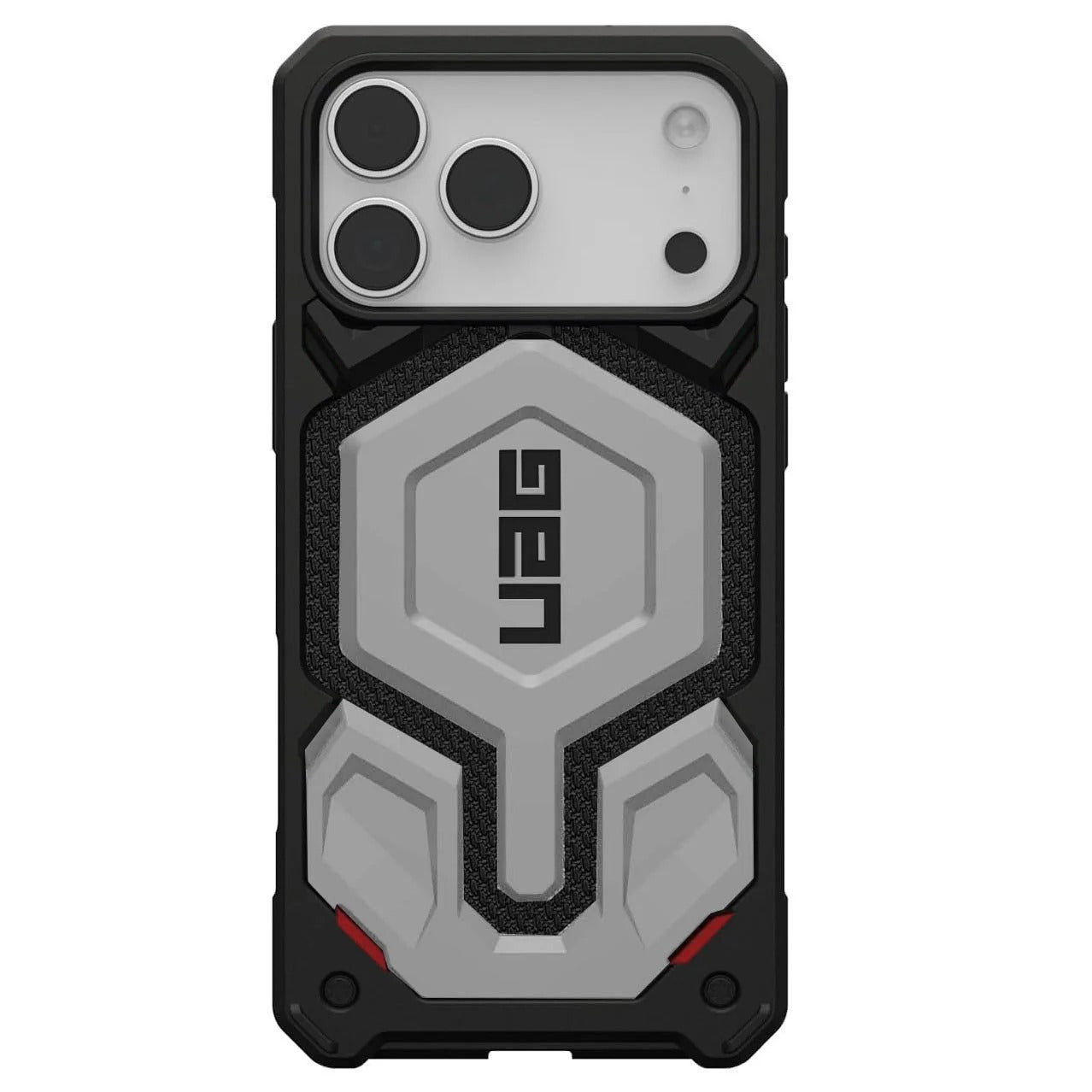 iPhone 17 Pro Max UAG Case, Monarch Pro Kevlar Series with Magsafe - Silver