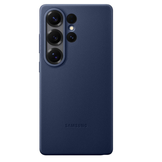 Samsung Galaxy S26 Ultra Leather Case, Kindsuit Leather Back Cover - Blue