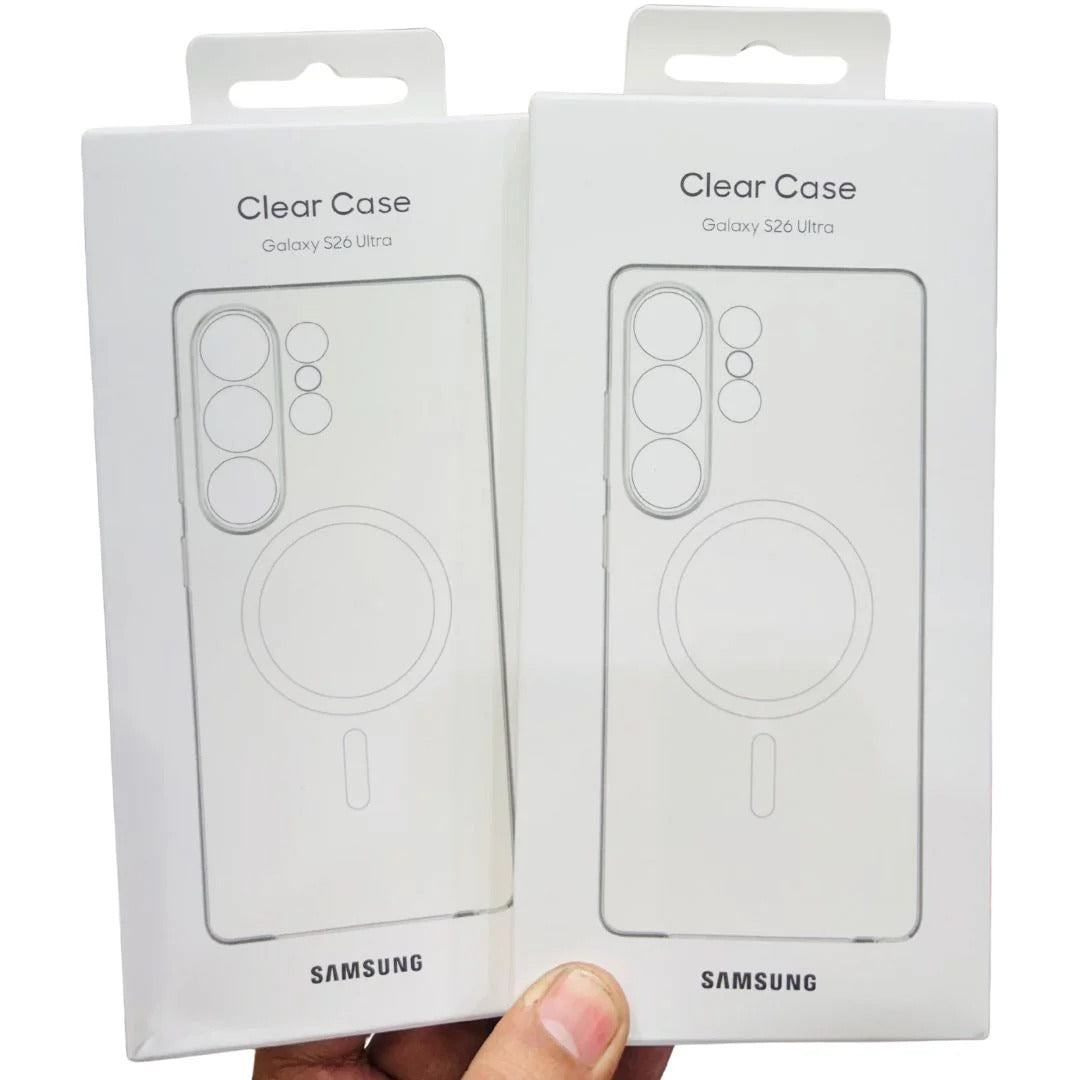 Samsung Galaxy S26 Ultra Original Anti-Yellowing Crystal Clear Hard Case with N52 Magnetic Magsafe