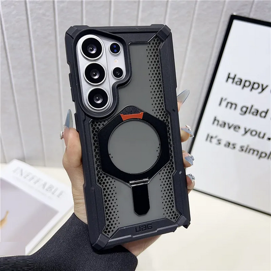 Samsung Galaxy S26 Ultra UAG Cover, Plasma XTE Series Magnetic Ring Holder, Kickstand with Magsafe - Ash