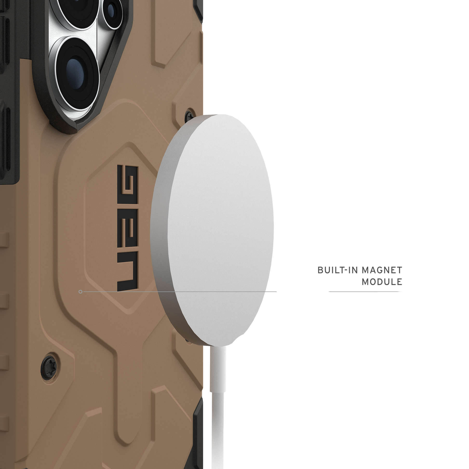 Samsung Galaxy S26 Ultra UAG Cover, Pathfinder Rugged Featherlight Magsafe Case - Dark Earth