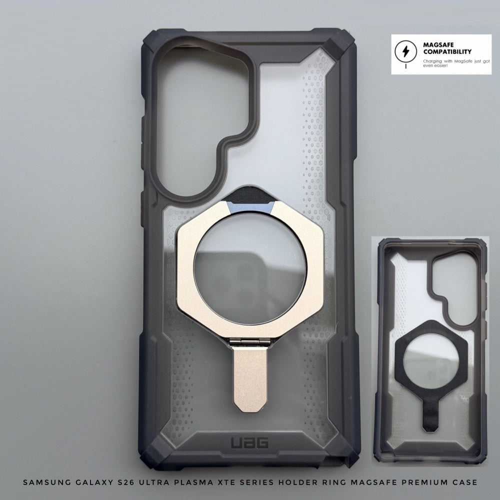 Samsung Galaxy S26 Ultra UAG Cover, Plasma XTE Series Magnetic Ring Holder, Kickstand with Magsafe - Grey