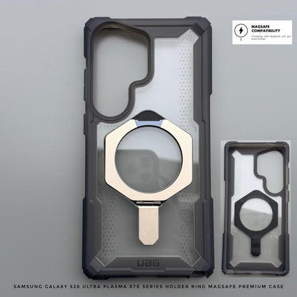 Samsung Galaxy S26 Ultra UAG Cover, Plasma XTE Series Magnetic Ring Holder, Kickstand with Magsafe - Grey