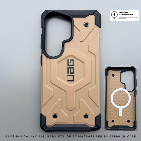Samsung Galaxy S26 Ultra UAG Cover, Pathfinder Rugged Featherlight Magsafe Case - Dark Earth