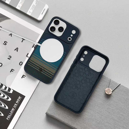 iPhone 17 Pro Max Carbon Fiber Series Original Santa Barbara Polo Club KYLE Series Case with Magsafe - Moonrise