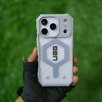 iPhone 17 Pro Max UAG Case, Pathfinder Series Rugged Armor Case with Magsafe - Grey