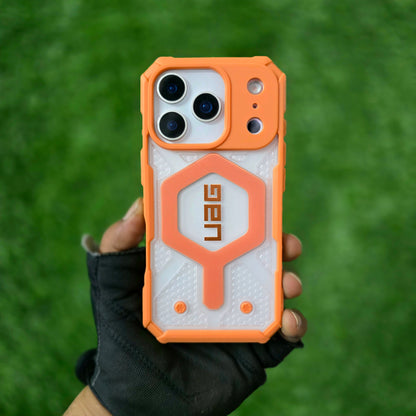 iPhone 17 Pro Max UAG Case, Pathfinder Series Rugged Armor Case with Magsafe - Orange