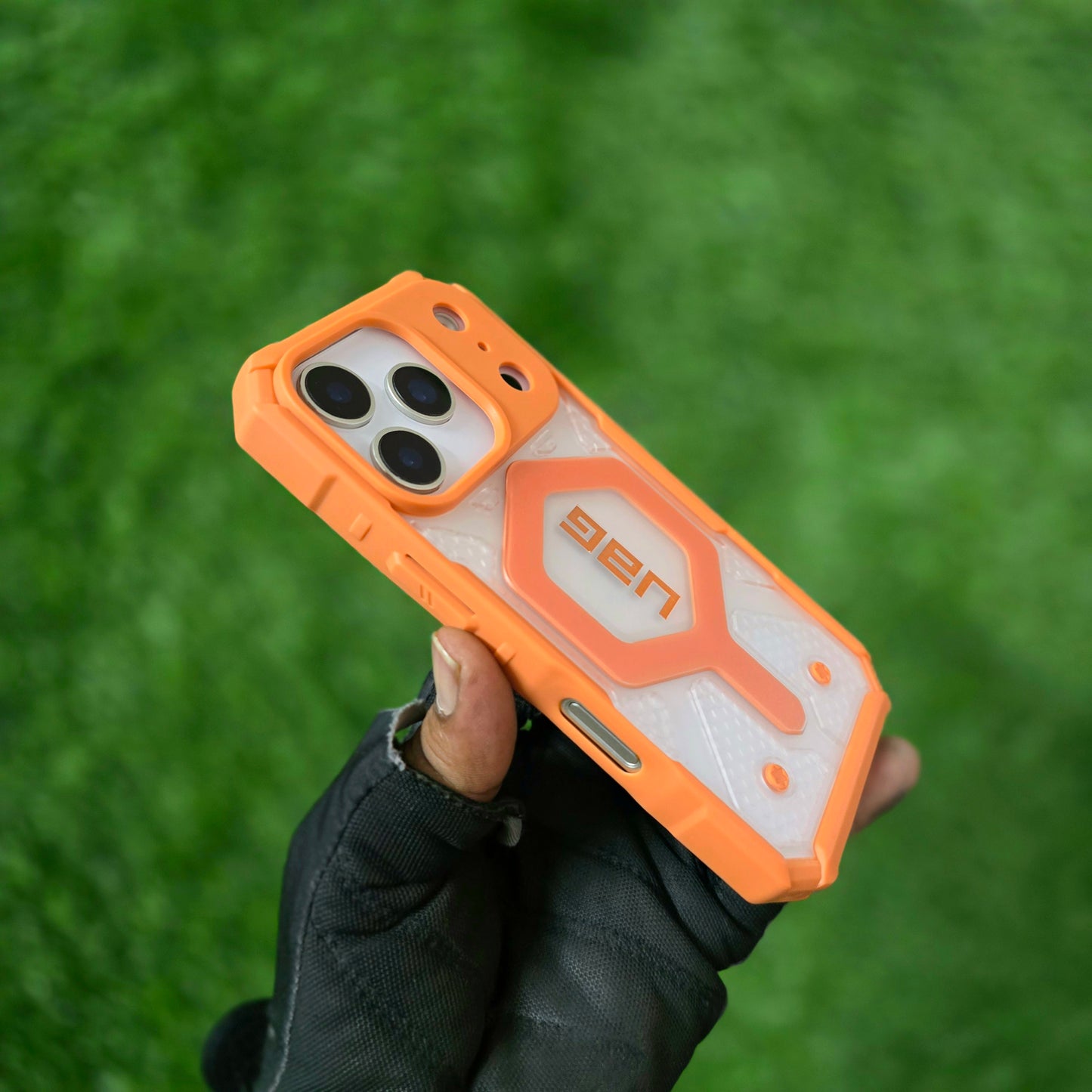 iPhone 17 Pro Max UAG Case, Pathfinder Series Rugged Armor Case with Magsafe - Orange