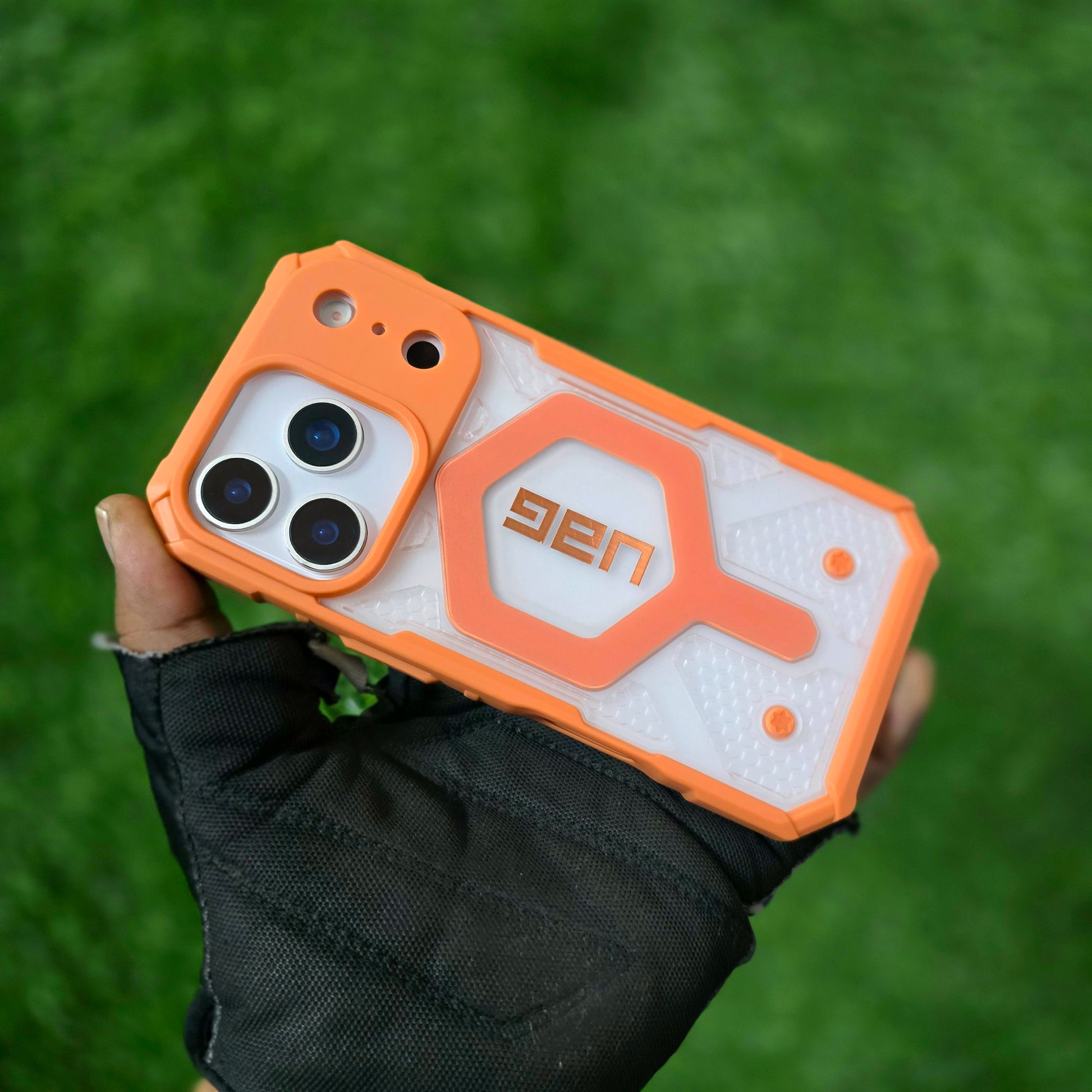 iPhone 17 Pro Max UAG Case, Pathfinder Series Rugged Armor Case with Magsafe - Orange