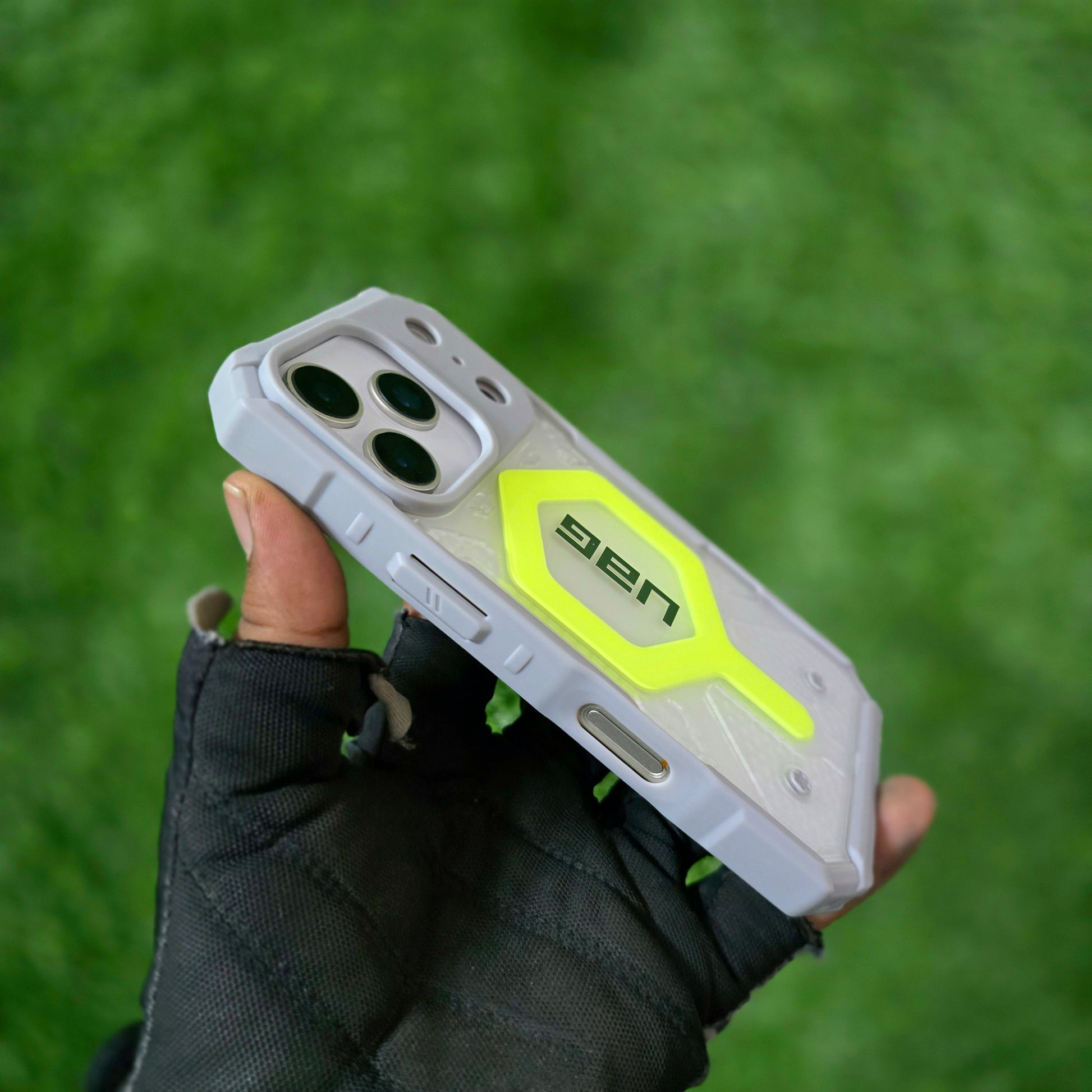 iPhone 17 Pro Max UAG Case, Pathfinder Series Rugged Armor Case with Magsafe - Neon Green